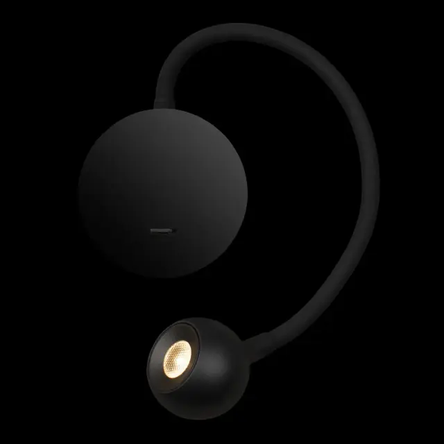 Бра Loft IT 10254 Black POINT — черный, ракурс 6