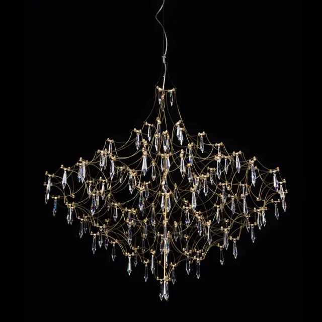 Люстра Loft IT 10259/1000 Gold Asfour MIRA — золотой