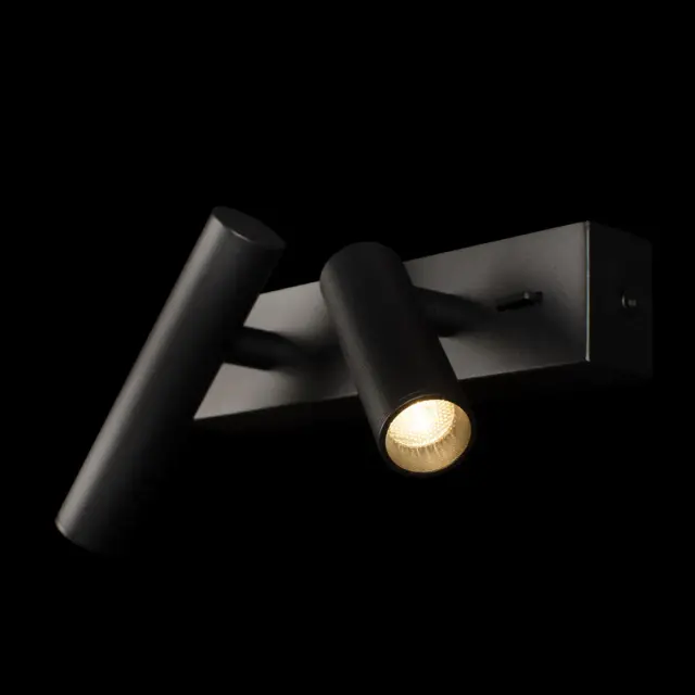 Бра Loft IT 10260/2W Black SIGN — черный, ракурс 2