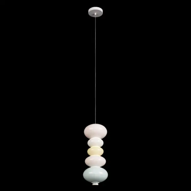 Светильник Loft IT 10271P/C MACAROON — белый, ракурс 4