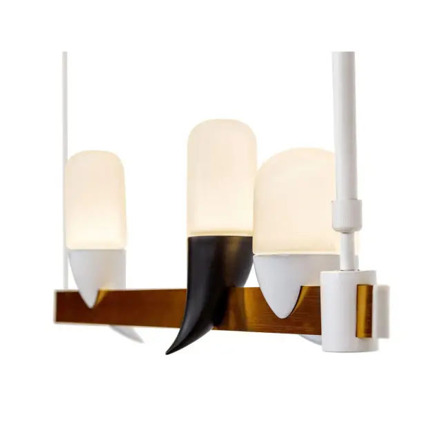 Светильник Loft IT 1028-3WH WHISPER — белый, ракурс 2
