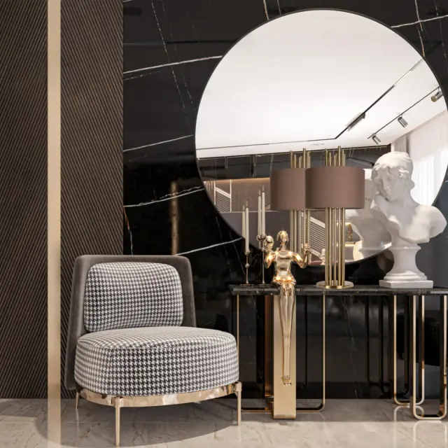 Настольная лампа Loft IT 10284 EMPIRE — золотой, ракурс 5