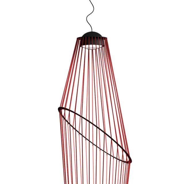 Светильник Loft IT 10292/A Red BEAM — черный, ракурс 3