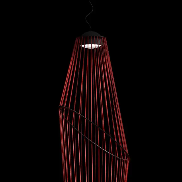 Светильник Loft IT 10292/A Red BEAM — черный, ракурс 4