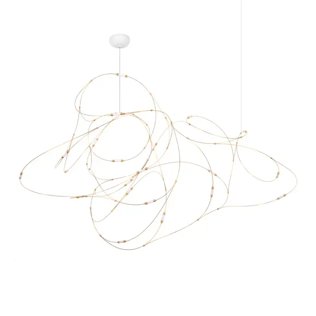 Светильник Loft IT 10309/21 FLOCK OF LIGHT — бронза, ракурс 3