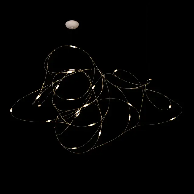 Светильник Loft IT 10309/21 FLOCK OF LIGHT — бронза, ракурс 4