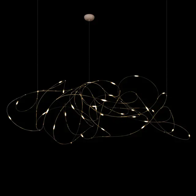Светильник Loft IT 10309/31 FLOCK OF LIGHT — бронза, ракурс 4