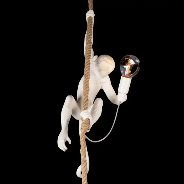 Светильник Loft IT 10314P MONKEY — белый, ракурс 2