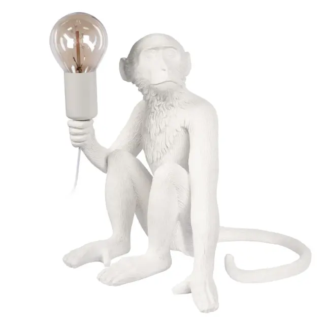Настольная лампа Loft IT 10314T/A MONKEY — белый