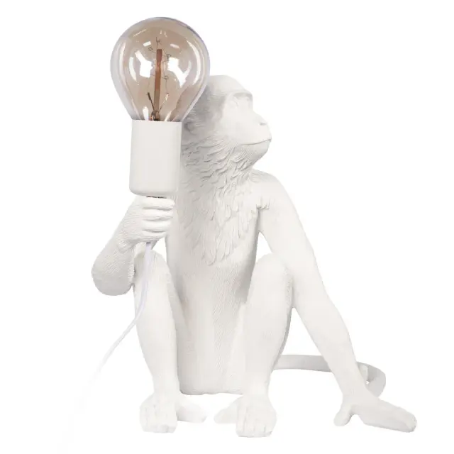 Настольная лампа Loft IT 10314T/A MONKEY — белый, ракурс 3