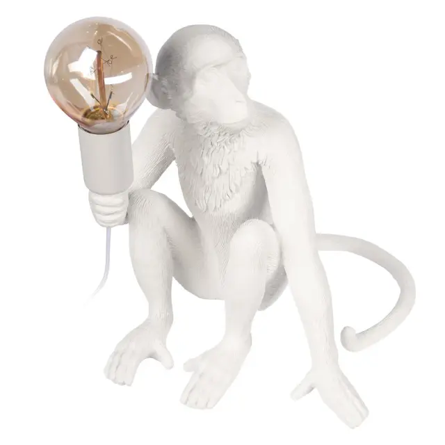 Настольная лампа Loft IT 10314T/A MONKEY — белый, ракурс 5