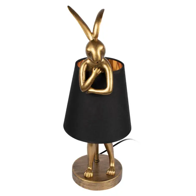 Настольная лампа Loft IT 10315/A Black LAPINE — золотой, ракурс 5