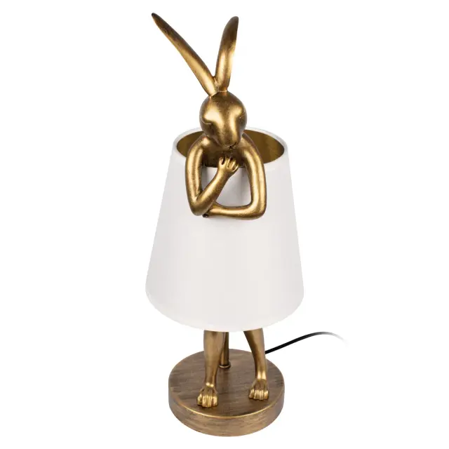 Настольная лампа Loft IT 10315/A White LAPINE — золотой, ракурс 5