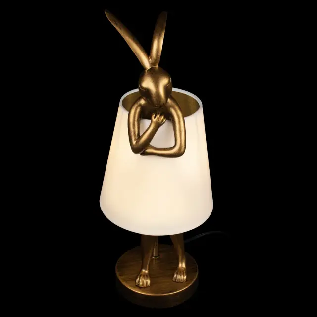 Настольная лампа Loft IT 10315/A White LAPINE — золотой, ракурс 6