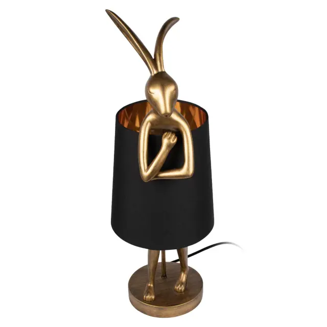 Настольная лампа Loft IT 10315/B Black LAPINE — золотой, ракурс 5