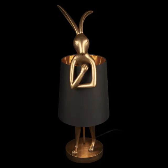 Настольная лампа Loft IT 10315/B Black LAPINE — золотой, ракурс 6