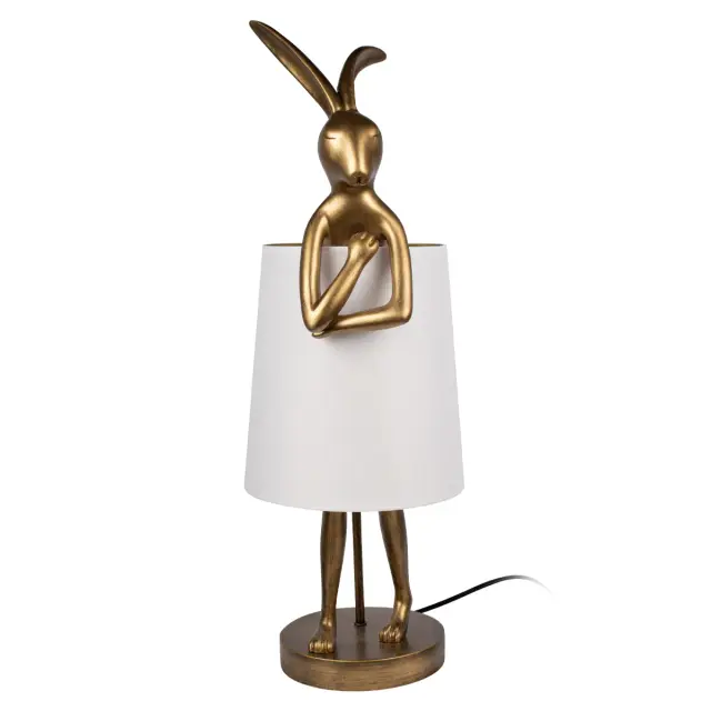 Настольная лампа Loft IT 10315/B White LAPINE — золотой