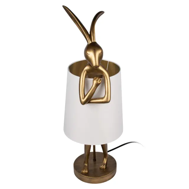 Настольная лампа Loft IT 10315/B White LAPINE — золотой, ракурс 5