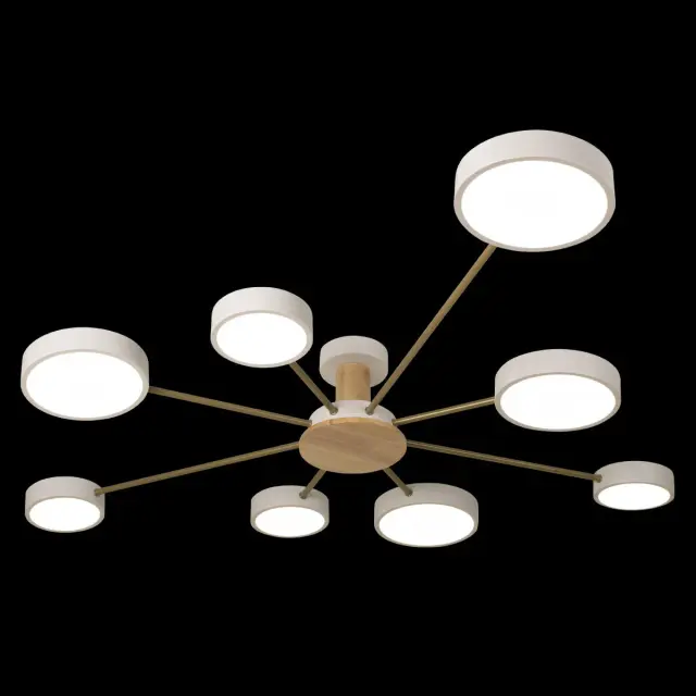 Светильник Loft IT 10316/8 White SUNRISE — белый, ракурс 2