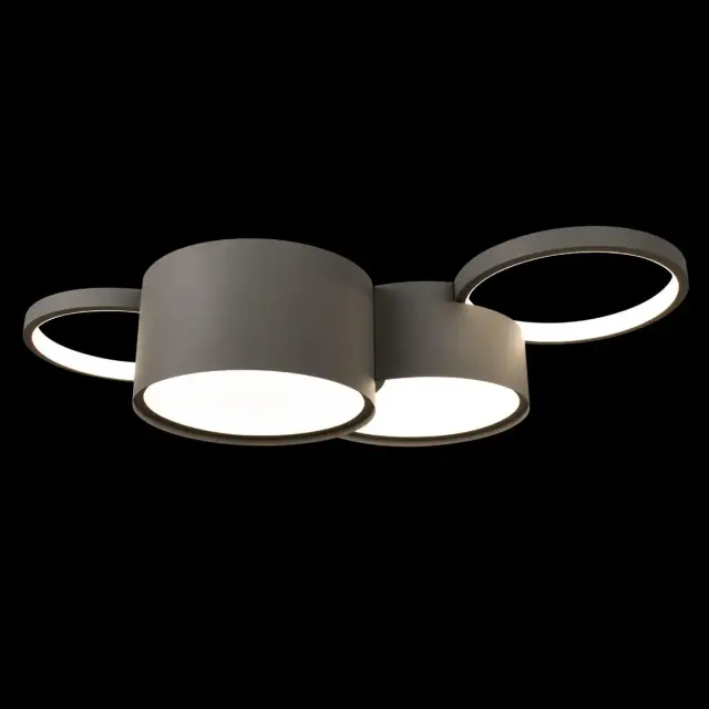 Светильник Loft IT 10317/4 Grey PIN — серый, ракурс 2