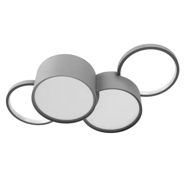 Светильник Loft IT 10317/4 Grey PIN — серый, ракурс 3