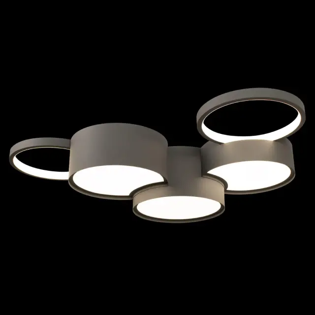 Светильник Loft IT 10317/5 Grey PIN — серый, ракурс 2
