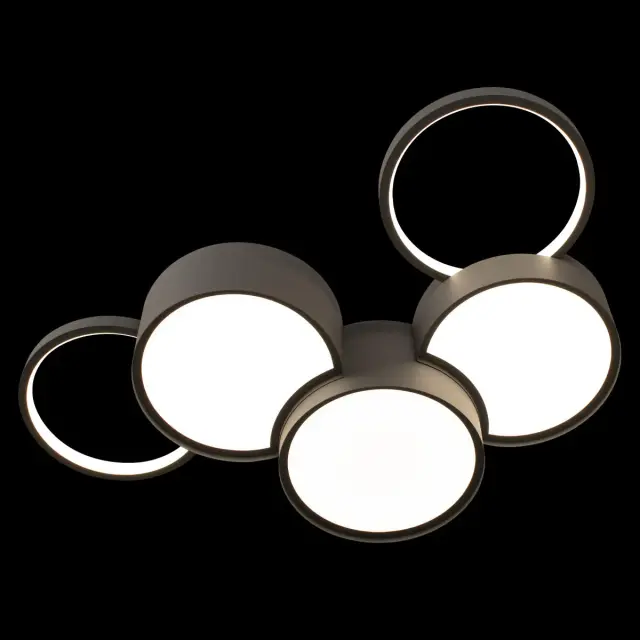 Светильник Loft IT 10317/5 Grey PIN — серый, ракурс 4