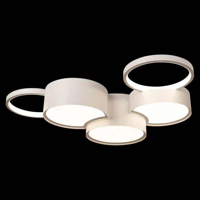 Светильник Loft IT 10317/5 White PIN — белый, ракурс 2