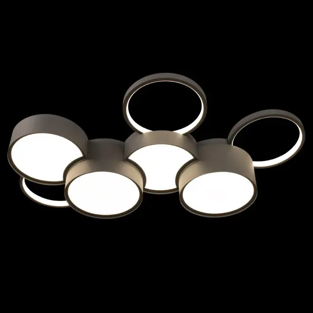 Светильник Loft IT 10317/7 Grey PIN — белый, ракурс 4