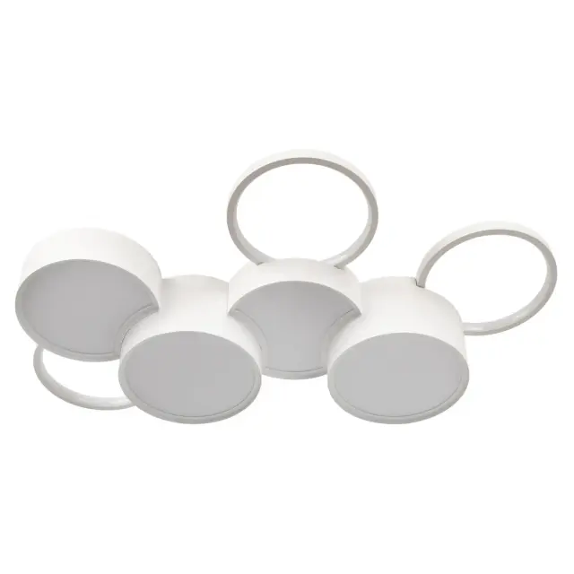 Светильник Loft IT 10317/7 White PIN — белый, ракурс 3