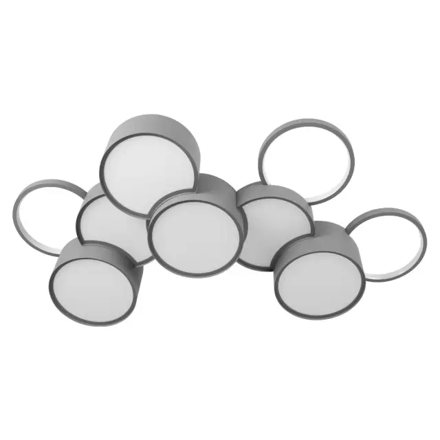 Светильник Loft IT 10317/9 Grey PIN — серый, ракурс 3