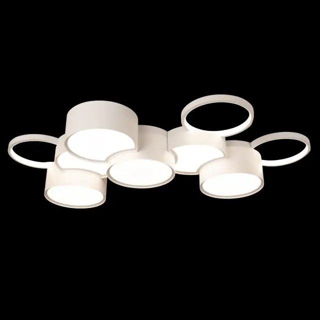 Светильник Loft IT 10317/9 White PIN — белый, ракурс 2