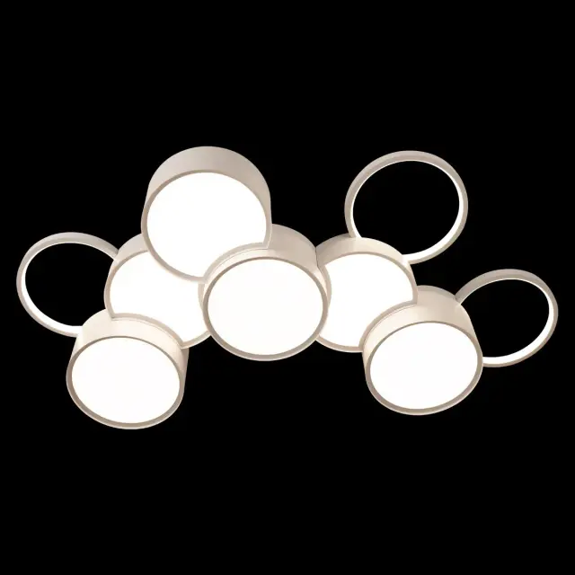 Светильник Loft IT 10317/9 White PIN — белый, ракурс 4