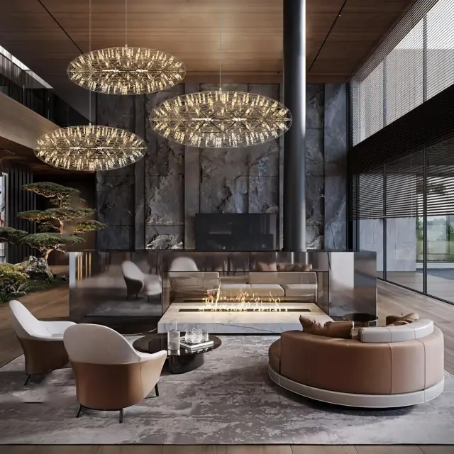 Светильник Loft IT 1898/500 Chrome RAIMOND — хром, ракурс 5