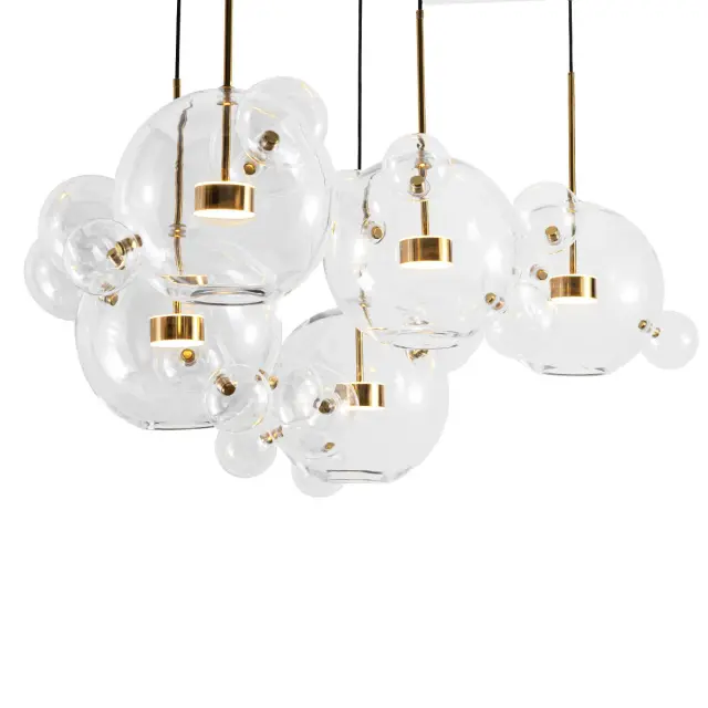 Светильник Loft IT 2027-S5 BOLLE — белый, ракурс 3