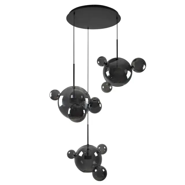 Светильник Loft IT 2029-D3 BOLLE — черный