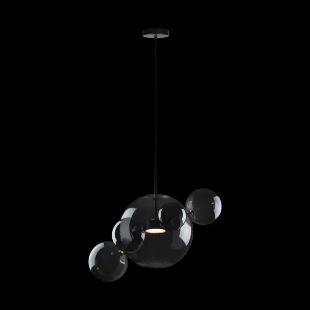 Светильник Loft IT 2029-P6 BOLLE — черный, ракурс 2