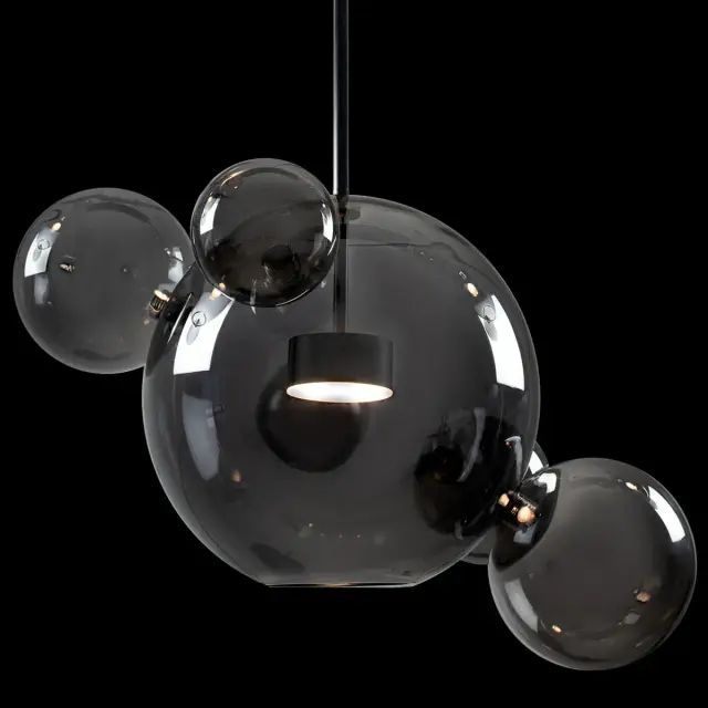 Светильник Loft IT 2029-S3 BOLLE — черный, ракурс 3