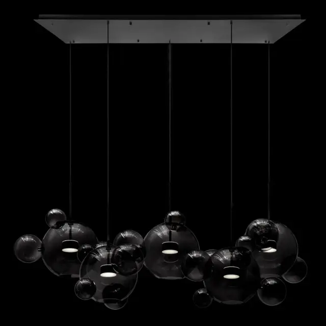 Светильник Loft IT 2029-S5 BOLLE — черный, ракурс 2