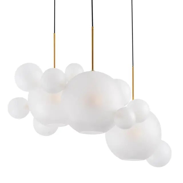 Светильник Loft IT 2030-D3 BOLLE — белый, ракурс 3