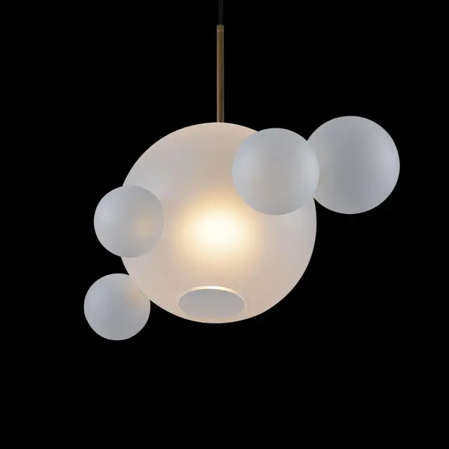 Светильник Loft IT 2030-P6 BOLLE — белый, ракурс 3