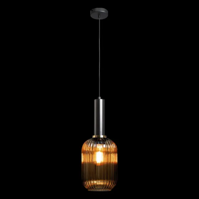 Светильник Loft IT 2071-A+BL IRIS — черный, ракурс 2