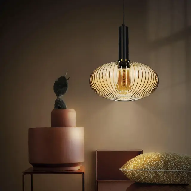 Светильник Loft IT 2071-C+BL IRIS — черный, ракурс 5