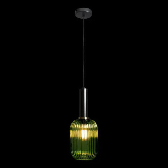 Светильник Loft IT 2072-A+BL IRIS — черный, ракурс 2
