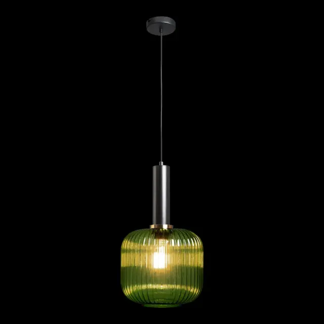 Светильник Loft IT 2072-B+BL IRIS — черный, ракурс 2