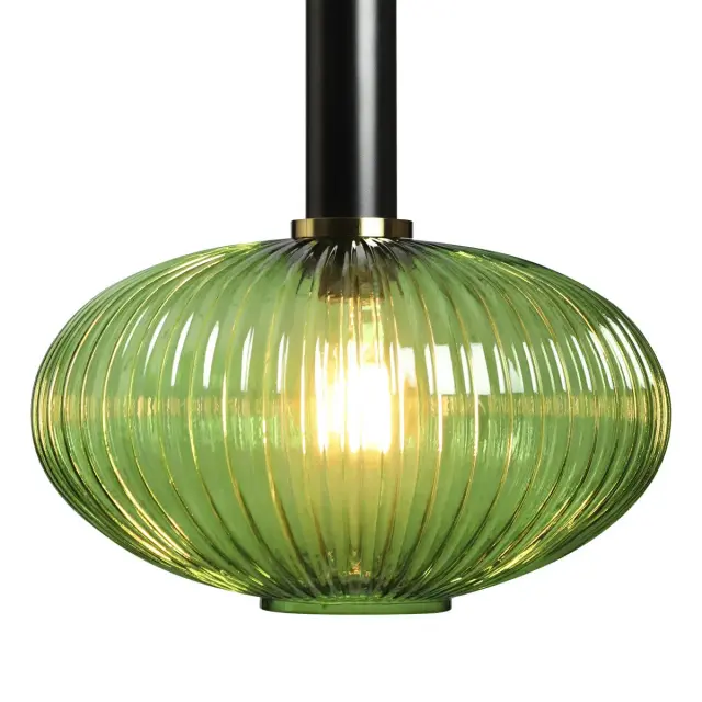 Светильник Loft IT 2072-C+BL IRIS — черный, ракурс 3