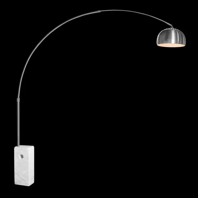 Торшер Loft IT 5001 ARCO — серый, ракурс 2