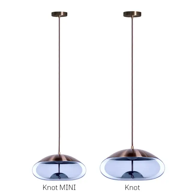 Светильник Loft IT 8133-D KNOT — медь, ракурс 6