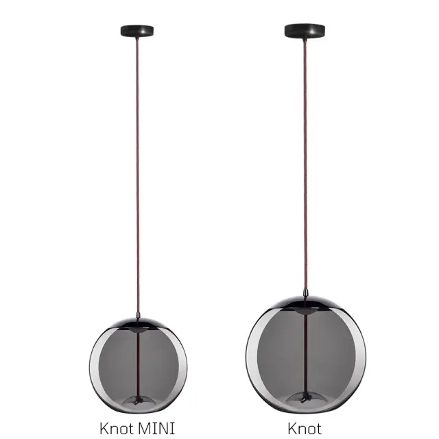 Светильник Loft IT 8134-B KNOT — черный, ракурс 6