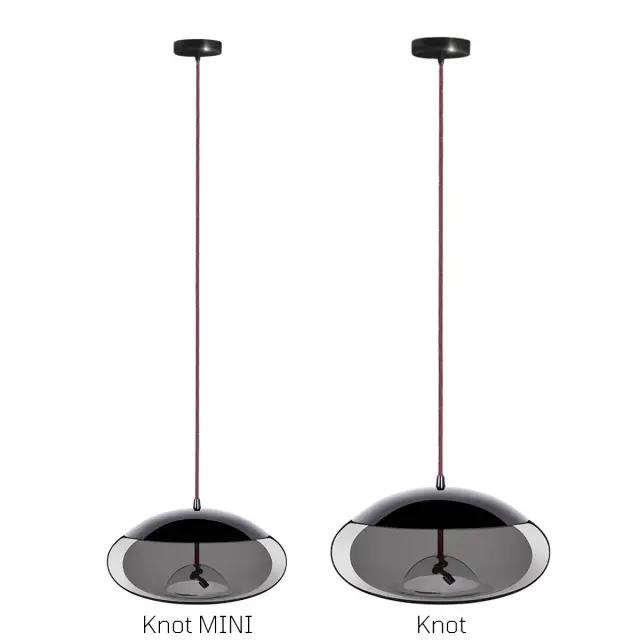 Светильник Loft IT 8134-D KNOT — черный, ракурс 6